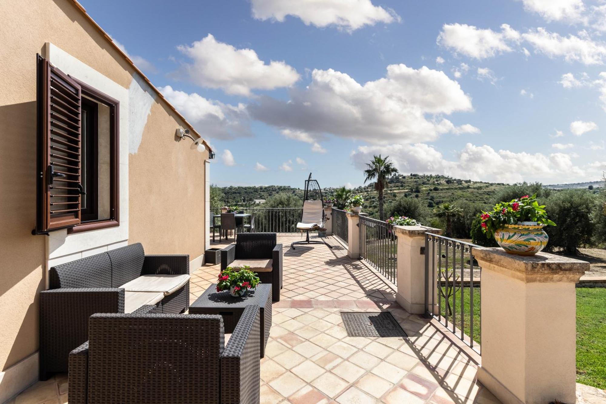 Villa Badessa Noto Bagian luar foto