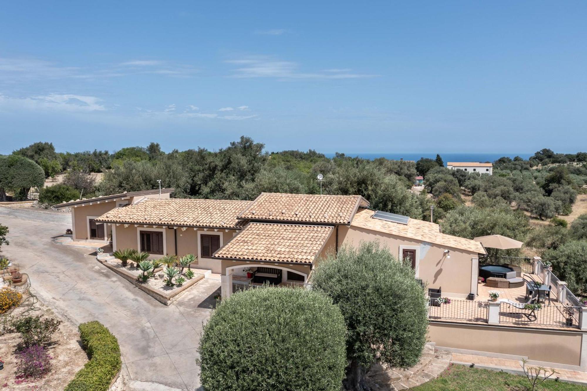 Villa Badessa Noto Bagian luar foto