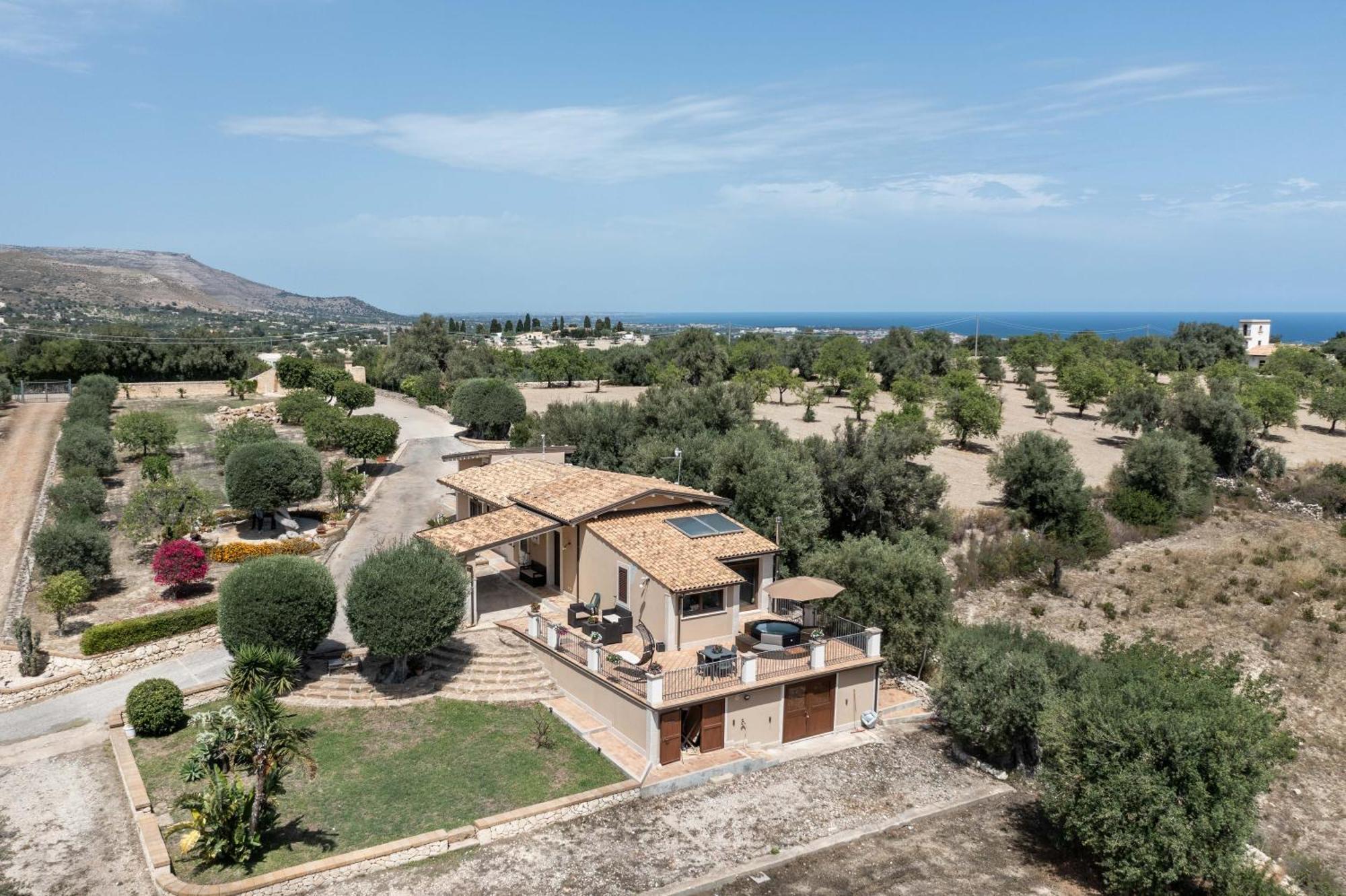 Villa Badessa Noto Bagian luar foto