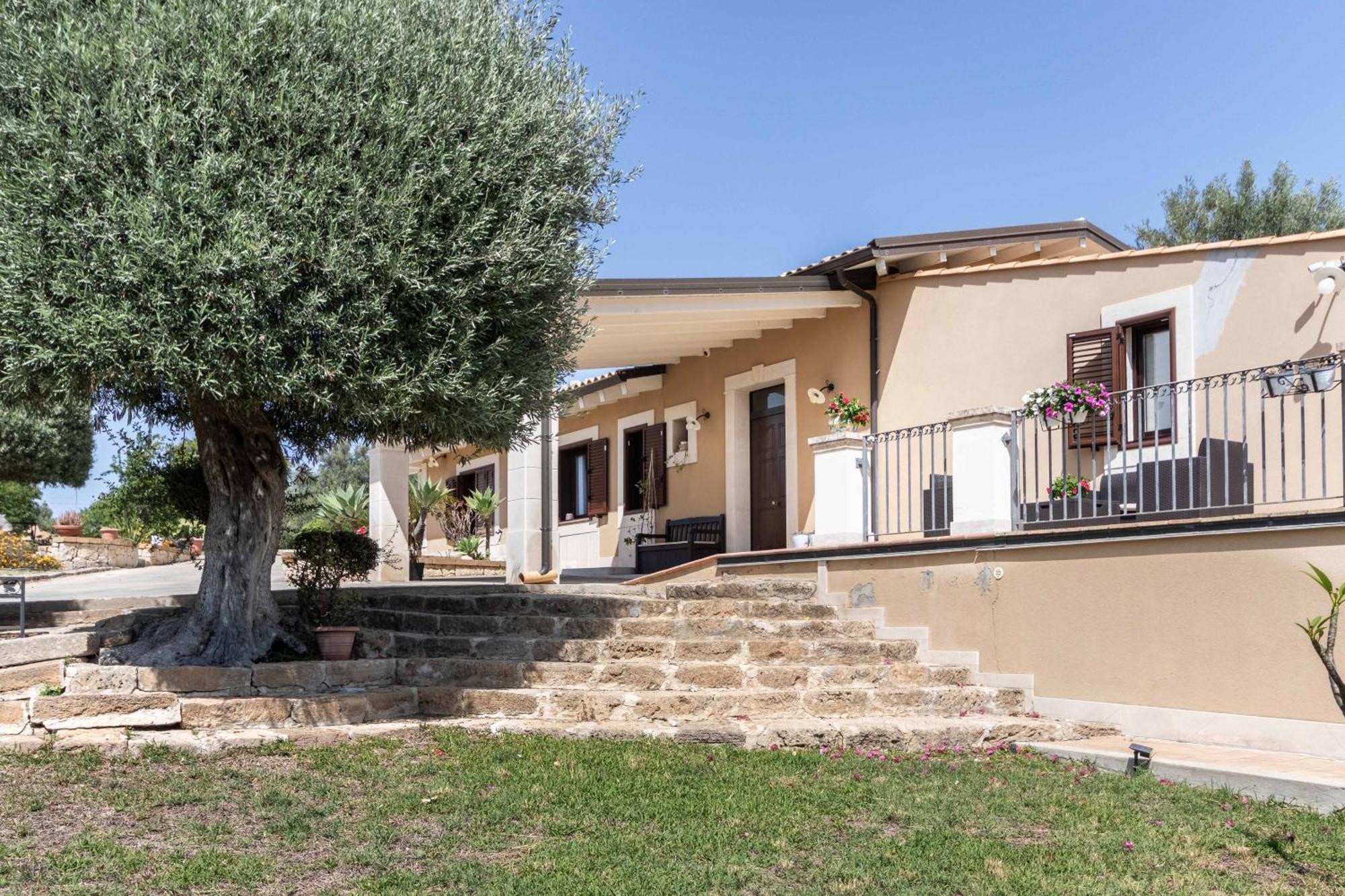 Villa Badessa Noto Bagian luar foto