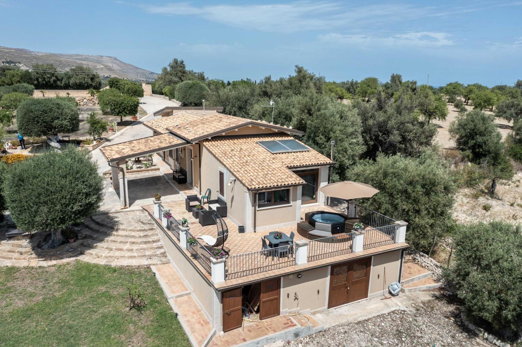 Villa Badessa Noto Bagian luar foto