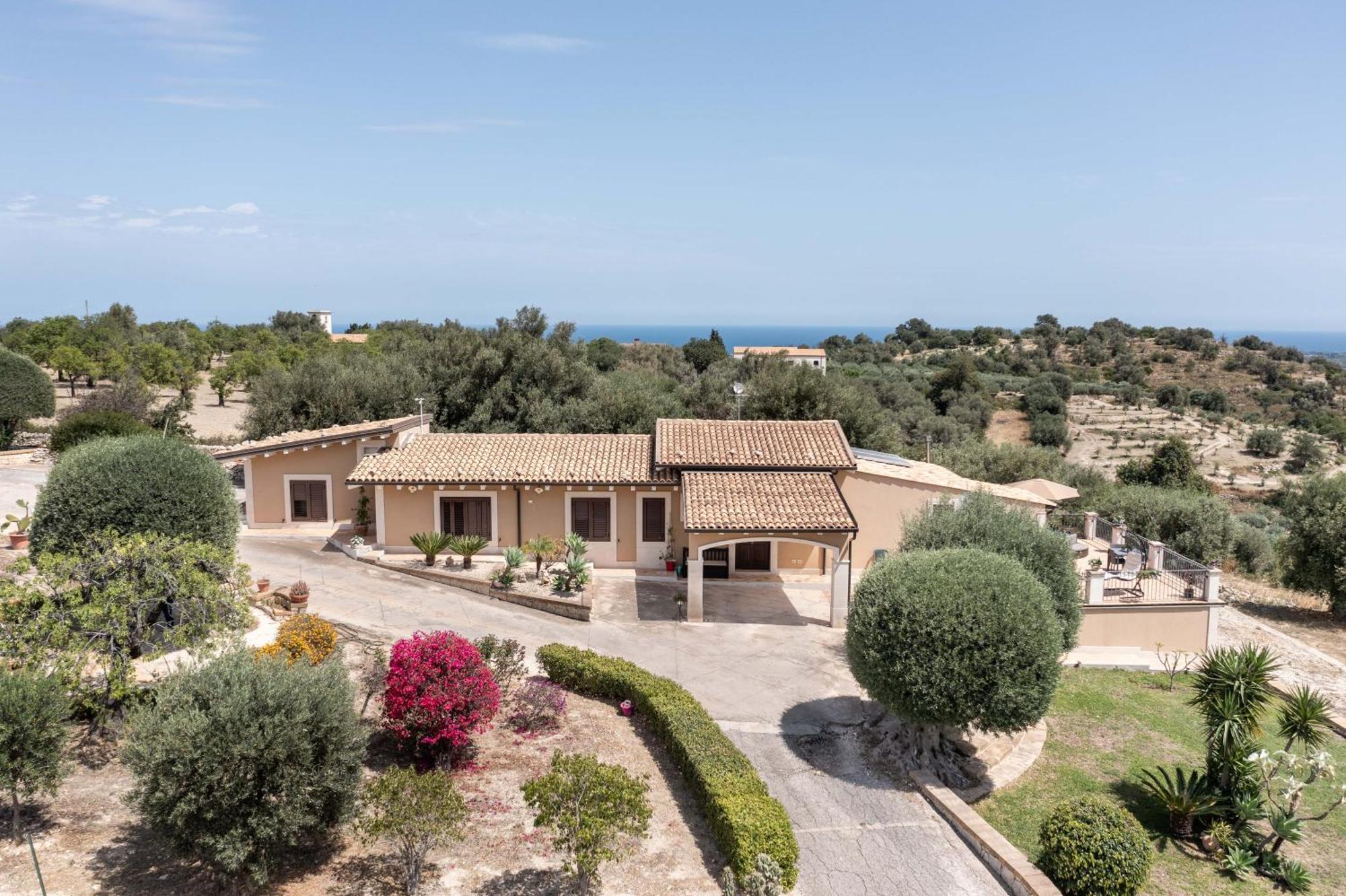 Villa Badessa Noto Bagian luar foto